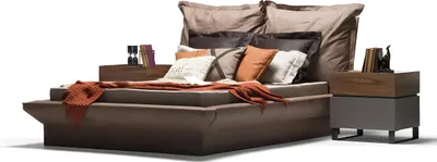 Produktbild von Bett aus Massivholz – Für komfortable Nächte und stilvolle Einrichtung.