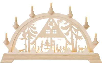 Produktbild von Taulin Lichterbogen Waldhaus - mit Vorbeleuchtung