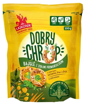 Image de Dobry Chrup Bagels aux herbes 100 g