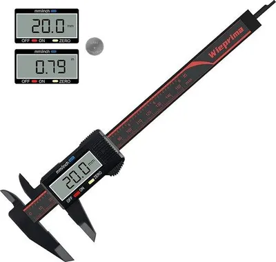 Zdjęcie produktu dla Cyfrowy suwmiarka Famanu z wyświetlaczem LCD - zakres pomiarowy od 0 do 150 mm