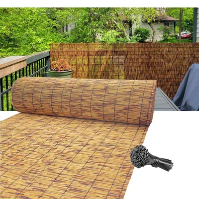 Imagen del producto de Valla de bambú para decoración de jardín