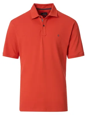 Produktbild von CASAMODA Herren Poloshirt Kurzarm Regular Stretch Piqué Orange S