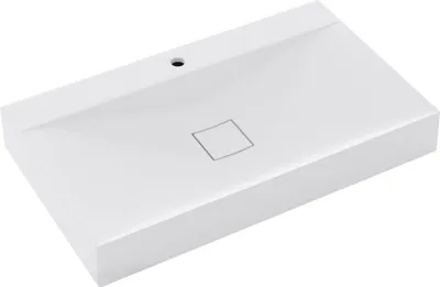 Immagine prodotto di Mexen Poli lavabo da appoggio in conglomerato 1/O 60 x 48 cm, bianco - 23026001