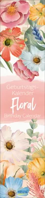 Produktbild von Geburtstags-Langplaner Floral