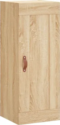 Produktbild von Wandschrank Sonoma-Eiche 34,5x34x90 cm Holzwerkstoff
