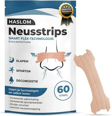 Image de Bandes nasales - Coffret de 60 - Bandes nasales pour le sommeil