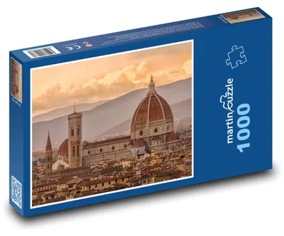 Zdjęcie produktu dla Puzzle 1000 Katedra we Florencji - Włochy - martinpuzzle