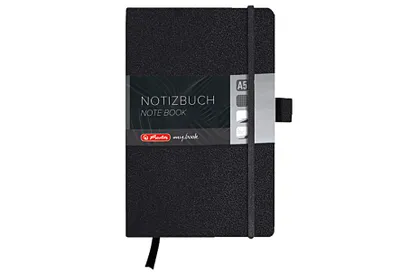 Immagine prodotto di HERLITZ Notizbuch my.book Classic A5 96 Blatt kariert schwarz