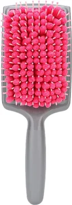 Produktbild von Schnelltrocknender Kamm Antistatische Wasseraufnahme Haarpflegebürste Mikrofaserbürsten Kopfhautmassagebürste (rosa)