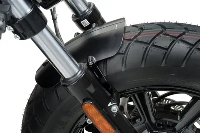 Produktbild von PUIG 9739N Vorderer Kotflügel dicken Aluminiumblech  passend fuer INDIAN SCOUT Schwarz