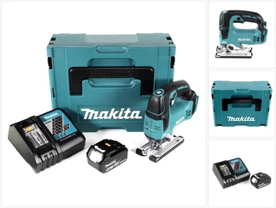 Produktbild von Makita DJV 182 RT1J Akku Pendelhubstichsäge 18V Brushless + 1x Akku 5,0Ah + Ladegerät + Makpac