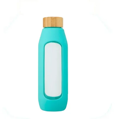 Produktbild von Avenue - Wasserflasche, Glas, 600ml PF3689 (Einheitsgröße) (Grün)