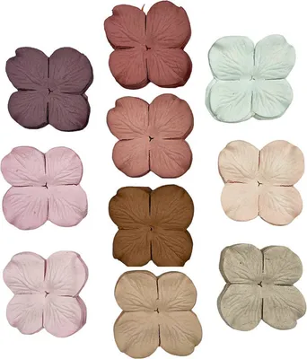Immagine prodotto di HORTENSIONEN Fiori di carta, Mulberry - Mix Vintage 50mm - 100 pezzi