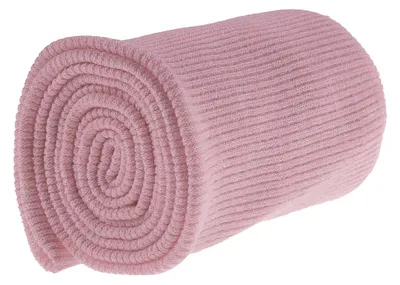 16x80cm Bündchen Strickbündchen Bündchenstoff Baumwolle elastisch gerippt, roséviolett