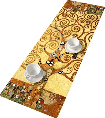 Produktbild von Bertoni Tischläufer, Filz, 115x40cm, Artdeco-Druckmuster