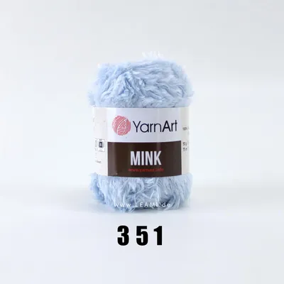 Obrázek produktu pro YarnArt Mink, 351 světle modrá