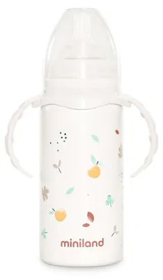 Thermosflasche 240 ml, doppelwandig, Edelstahl, Valencia