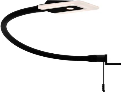 Produktbild von Diora Dual Bettleuchte Flexibel Leseleuchte Nachttischlampe 1er Set schwarz