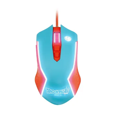 A gaming mouse with a Dragon Ball Z theme.
