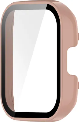 Produktbild von Bizon Case+Glas Set für Xiaomi Redmi Watch 3, rosa