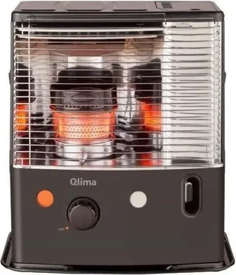 Immagine prodotto di Stufa a petrolio QLIMA R7224-SC, 2400 W, serbatoio da 4,2 L, 85 m³, rilevatore di CO²