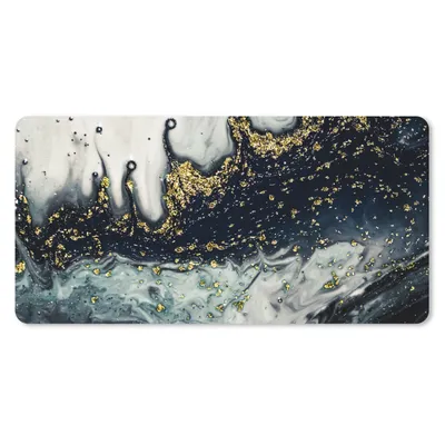 Produktbild von MuchoWow® Mauspad Mousepad Marmor - Abstrakt - Gold - Luxus 60x30 cm - Mousepads - Maus Mat - Pad - Mausunterlage - Nachhaltig