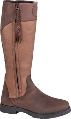 Obrázek produktu pro Moretta - Dámské polobotky "Pamina", kožené ER412 (37 EU extra široké) (hnědé)