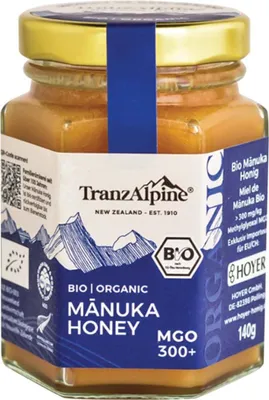 Obrázek produktu pro Tranz Alpský manukový med - MGO 300+ 140g