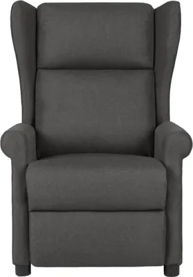 Zdjęcie produktu dla vidaXL Fotel Relax ciemnoszary materiał