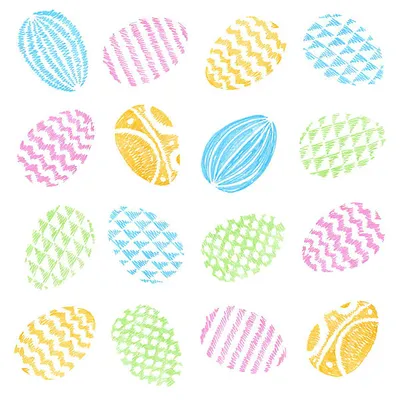 Produktbild von PAPSTAR Oster-Servietten "Pastellägg" 330 x 330 mm 20 Stück