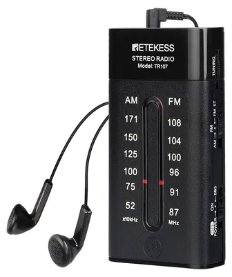 Productafbeelding van Mini Zakradio, FM AM Radio, Compact en Lichtgewicht