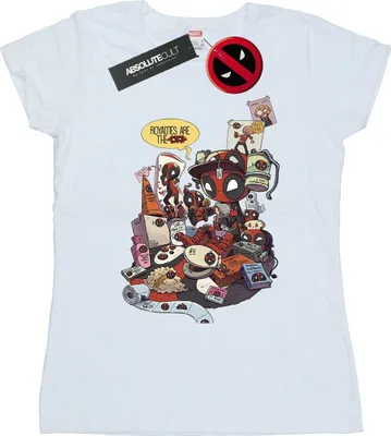 Produktbild von Marvel - "Merchandise Royalties" T-Shirt für Damen BI18036 (L) (Weiß)
