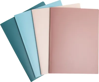 Produktbild von Exacompta 20x Sichtmappe RC-PP, mittelfest, 20 Hüllen, Skandi sortiert - 86270E
