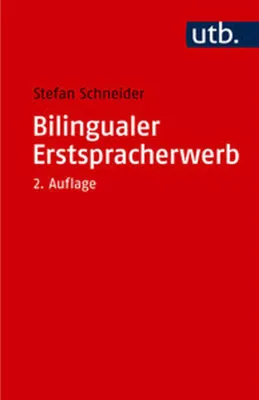 Produktbild von Bilingualer Erstspracherwerb