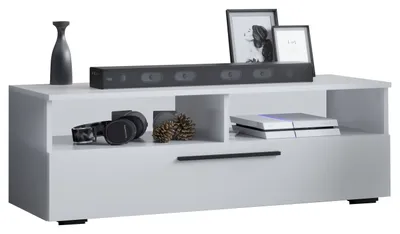Immagine prodotto di Mobili TV | Lowboard | Armadio TV con spazio sufficiente | Dimensioni H. 39 x W. 115 x D. 40 cm | Mobili Fernseh – Arila XL