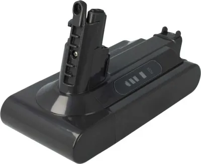 Produktbild von Ersatzakku für Dyson Staubsauger 969352-02, 969352-07, SV12, 206340, grau (2000mAh, 25,2V, Li-Ion)