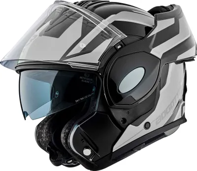 Produktbild von Bogotto FS-X600 Vyda Klapphelm, schwarz/grau, L