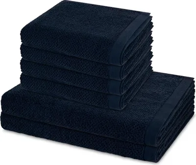 Produktbild von Möve Bliss 4 X Handtuch 2 X Duschtuch im Set Extra weich und hautfreundlich, Perlstruktur mit Massageeffekt, Moderner breiter Saum mit Aufhänger