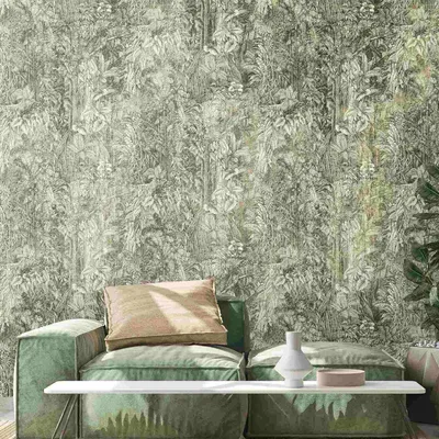 Produktbild von A.S. Creation Livingwalls Fototapete The Wall II 393131 Eine Rolle Ein Motiv 2.80 x 1.59 m Floral Grün