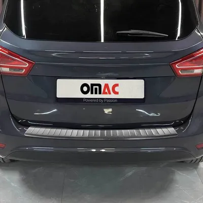Produktbild von OMAC Ladekantenschutz Stoßstangenschutz für Ford B-Max 2012-2018 Edelstahl Gebürstet