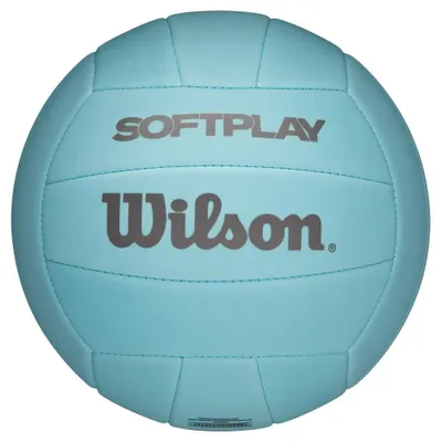 Zdjęcie produktu dla Piłka do siatkówki Wilson Soft Play, niebieska, rozmiar uniwersalny