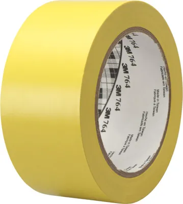 Image de 3M ruban adhésif en PVC souple 764i 50,8 mm x 33 m jaune