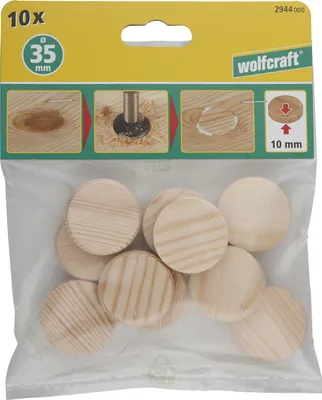 Produktbild von Wolfcraft Konusplättchen 35 mm