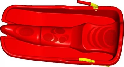 Image de Bobsleigh TURBOJET rouge