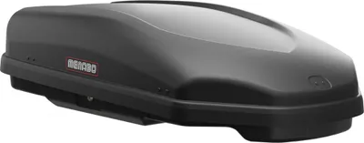 Image de Menabo | Coffre de toit - noir - 141x77x34 cm - 330 L - capacité de charge 50 kg - antivol