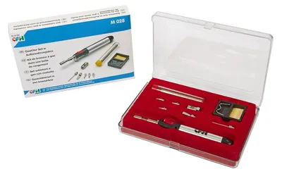 Produktbild von CFH Gaslöter Set M 028 Vielzweck-Lötbrenner Löten Gaslötkolben Nachfüllbar
