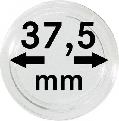 Produktbild von Lindner 2251375 Münzkapseln 37,5 mm-100er-Packung