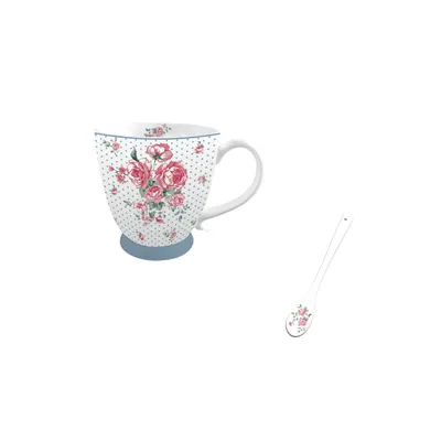 Produktbild von Isabelle Rose - Tasse Julia Dots - 430 ml Porzellan Becher