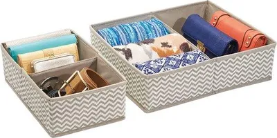 Immagine prodotto di Organizer per armadi Famanu – Contenitore pratico per vestiti – Sistema di organizzazione per cassetti