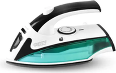 Produktbild von CAMRY CR-5024 Dampfbügeleisen de Reisedampf mit klappbarem Griff, leicht und klein, Dauerdampf, NON-STICK-Sohle, Temperaturregelung, 1500 W